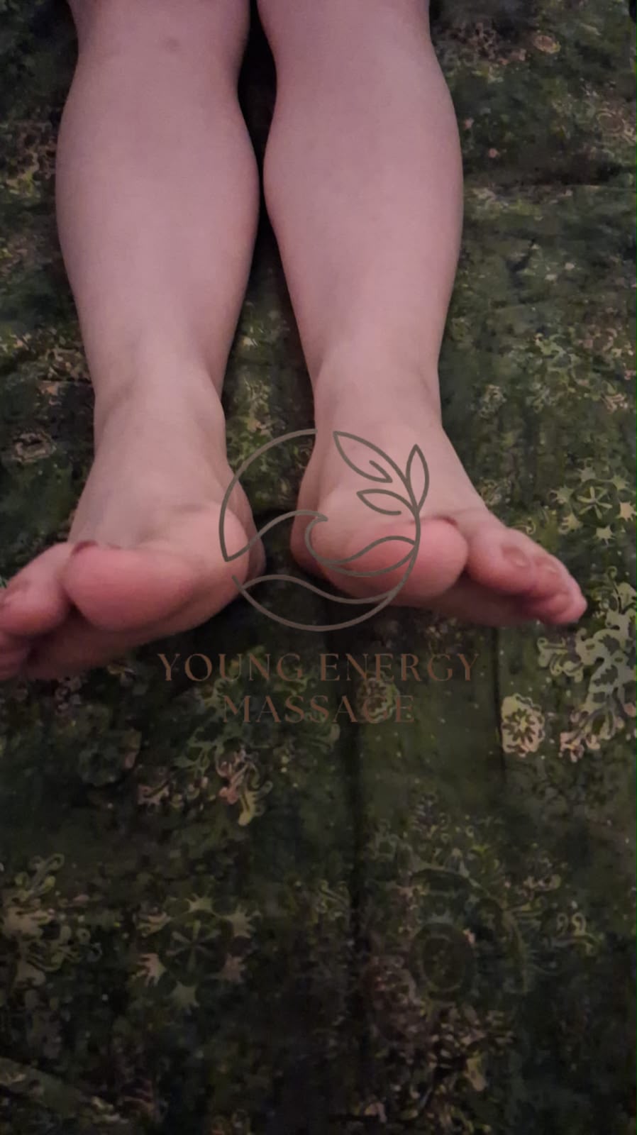 Young Energy Massage session setup