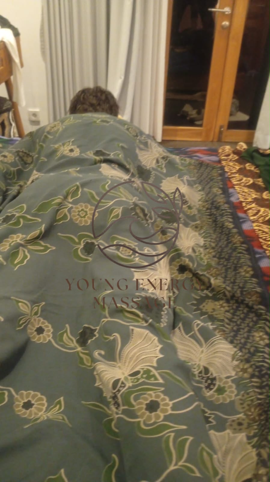 Young Energy Massage session setup