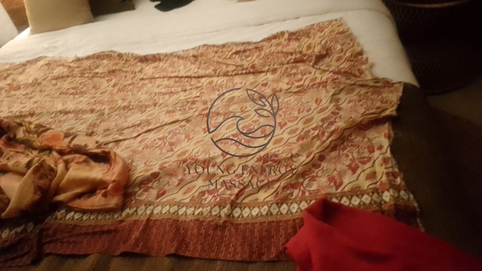 Young Energy Massage session setup